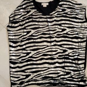 Michael Kors elegant reflective top